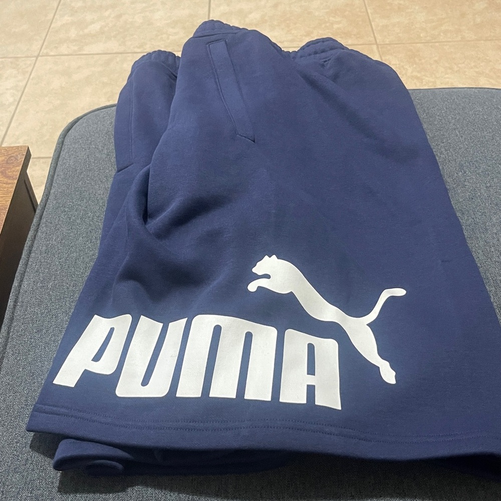Puma XXL Shorts in Navy